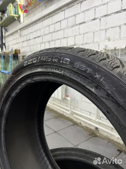 Nokian Tyres Hakkapeliitta 8 225/45 R18 и 255/40 R18 95T