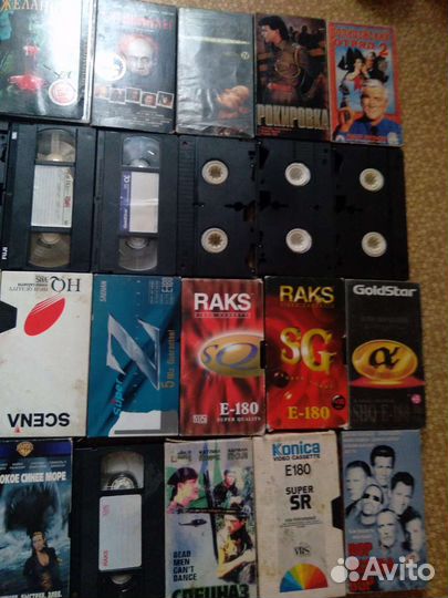 Кассеты с фильмами