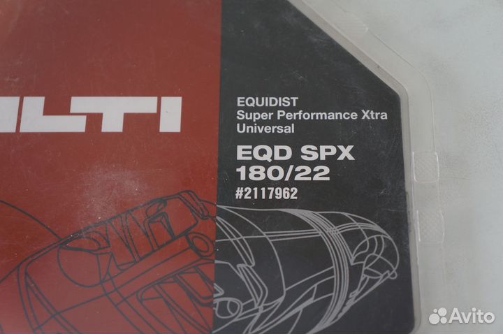 Hilti SPX универсальн. алмазн. диск EQD SPX 180/22
