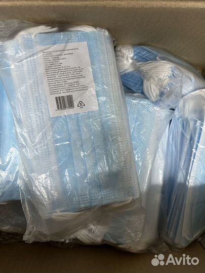 Маска одноразовая медицинская