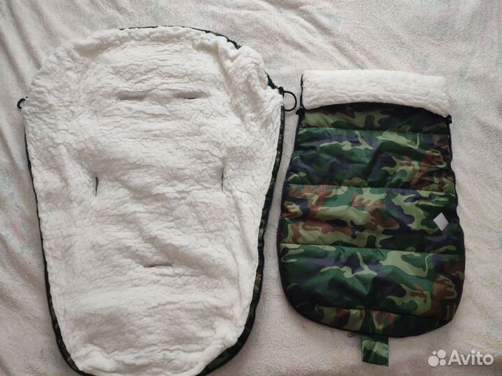 Конверт зимний на овчине