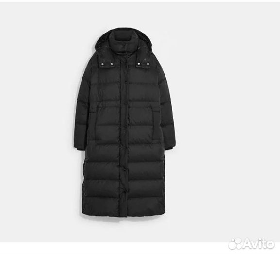 Пуховик coach оригинал S М