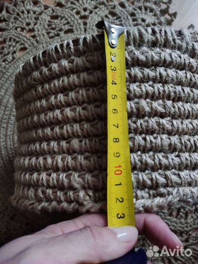 Коврики корзины ручной работы