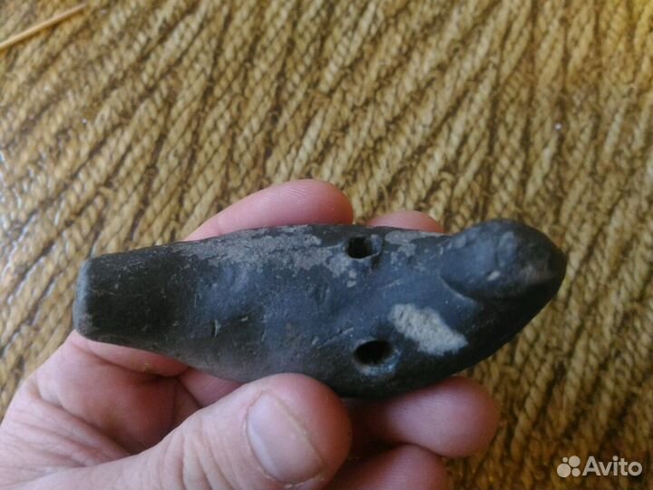 Свистулька старинная глининная