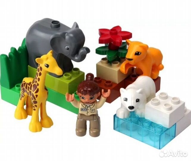 Lego duplo Мини- зоопарк