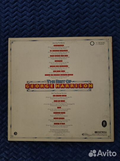 George Harrison The Best Of LP