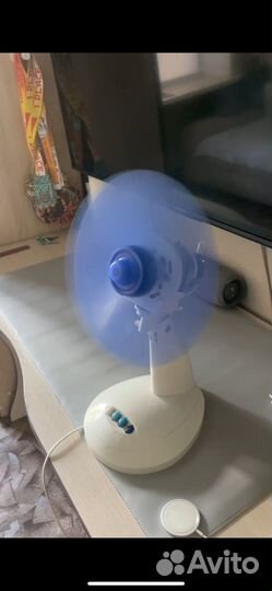 Вентилятор настольный бу