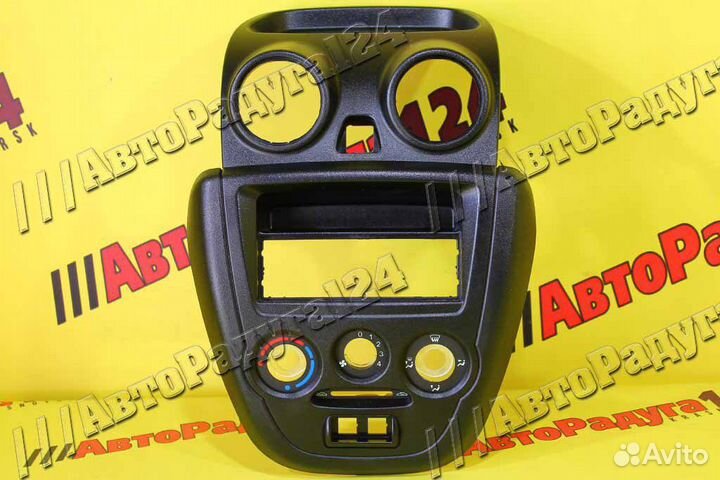 Консоль ваз 2190 в сборе (под 1 дин магнитолу) (21