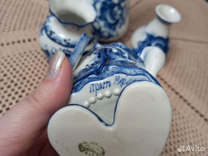 Фарфоровые статуэтки Гжель