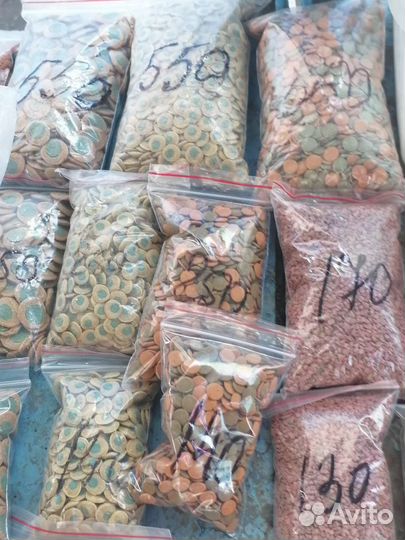 Корма для рыбок