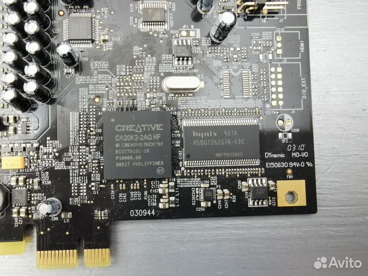 Звуковая карта Creative X-fi SB0880