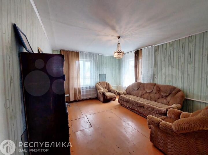 3-к. квартира, 56,8 м², 1/2 эт.