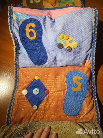 Сенсорный коврик развивашка