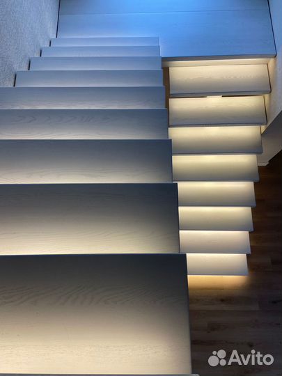 Подсветка лестниц. Умный свет