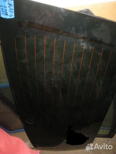 Стекло заднее Toyota Rav 4 с2000г. до 2005г