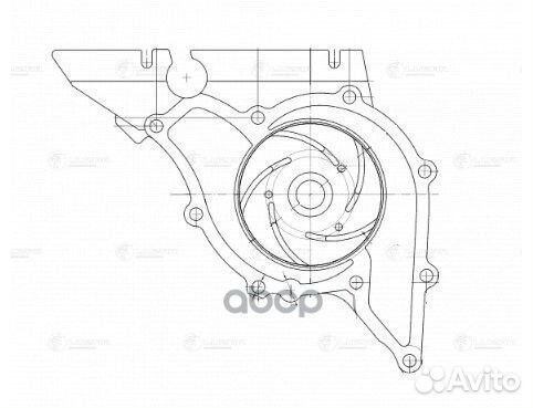 Помпа VW Passat B5 96/Audi A4 97/A6 96 LWP1878