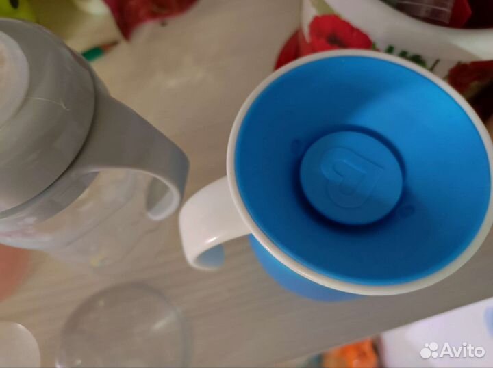 Поильник бутылочки кружка непроливайка