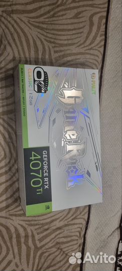 Видеокарта Palit rtx 4070ti