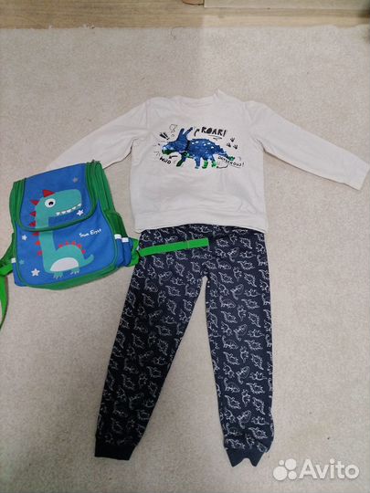 Пакет летней одежды для мальчика, размер 116