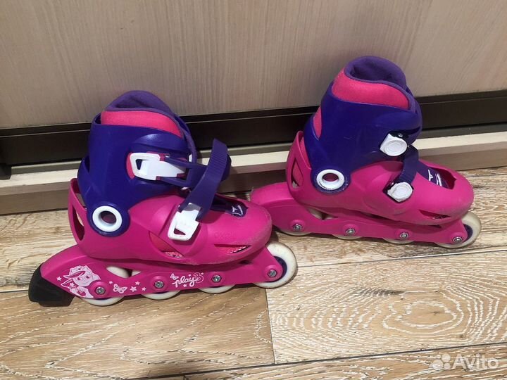 Роликовые коньки oxelo28-30