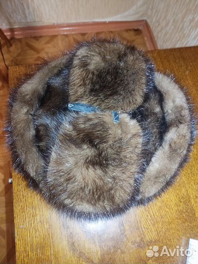 Мужская норковая шапка формовка