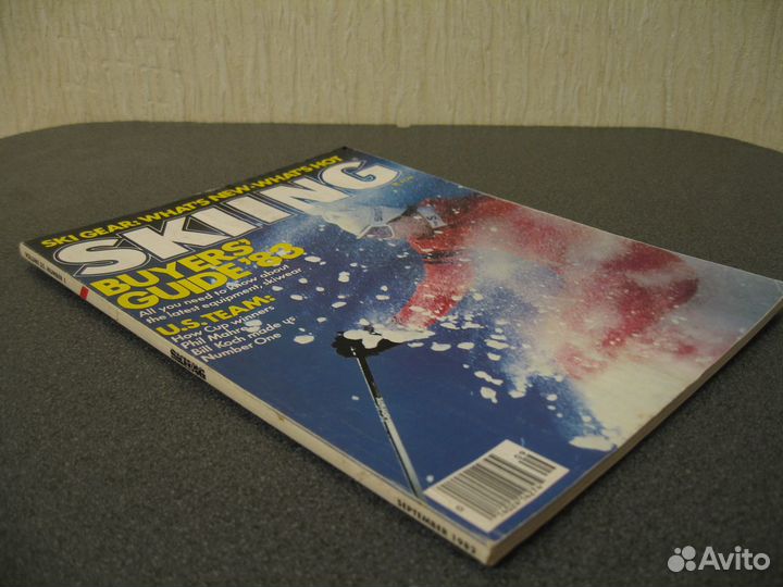 Журналы Skiing о горных лыжах 1982 год