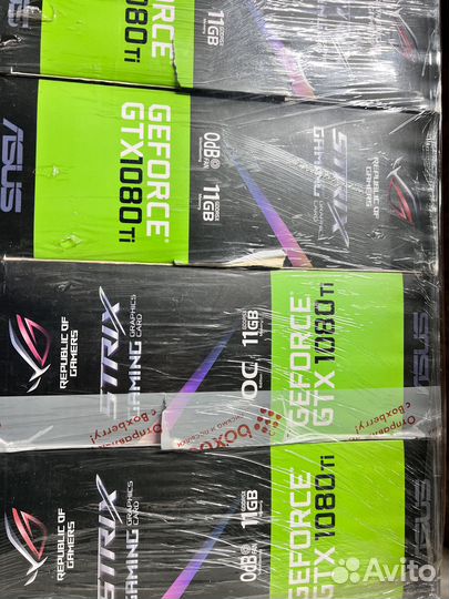 Видеокарт asus ROG strix GeForce GTX 1080TI