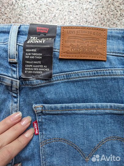 Джинсы Levi's 720 High Rise Super skinny 24/28