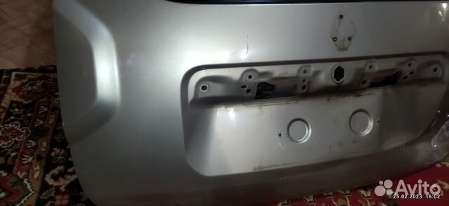 Крышка багажника со стеклом renault duster