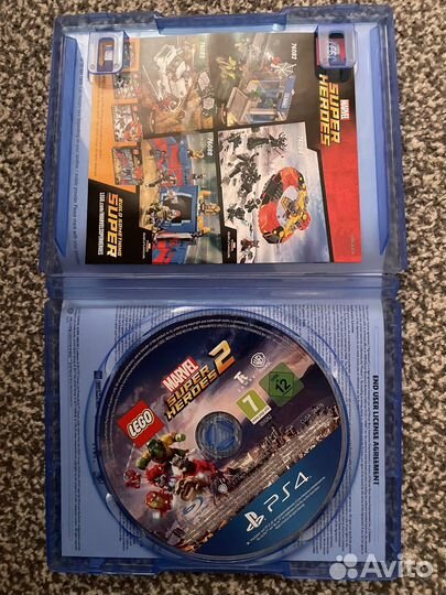 Игра ps4 lego marvel super heroes 2