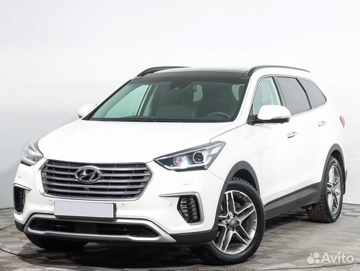 Hyundai Santa Fe 2.2 AT, 2017, 137 000 км