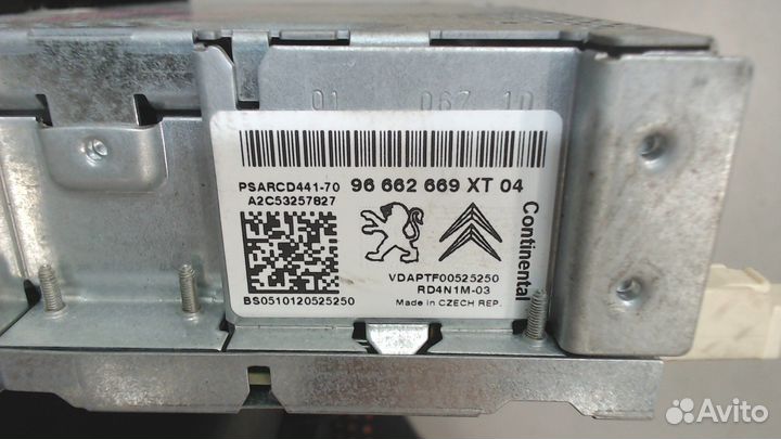 Магнитола Citroen C3 2009, 2010