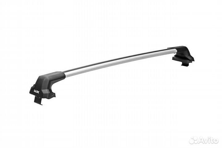 Багажник LUX Сity для авто с гладкой крышей серый