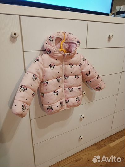 Куртка для девочки 86