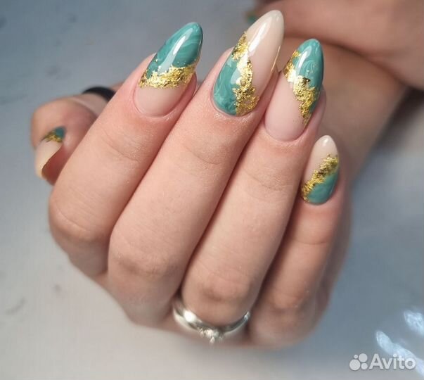 Маникюр с укреплением гель лак