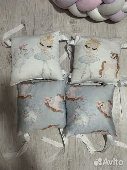 Комплект постельного белья для новорожденных