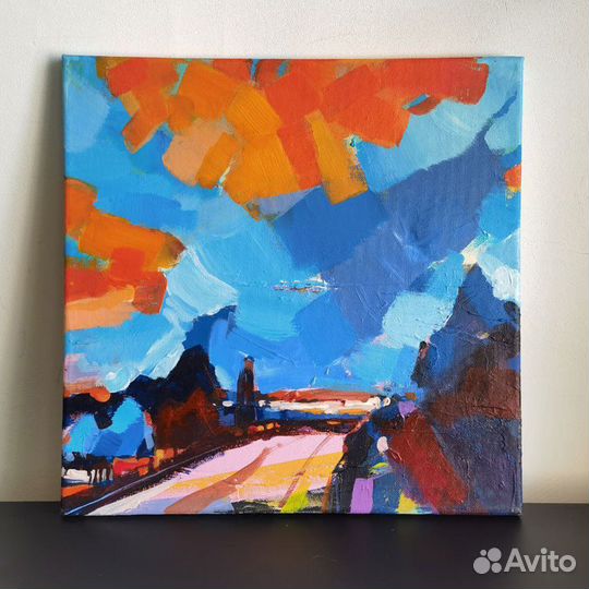 Абстрактный пейзаж