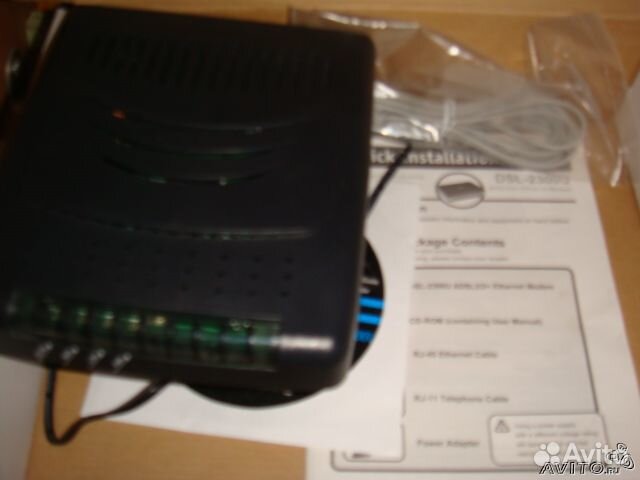 Модем adsl/adsl2/adsl2+ DSL-2300U