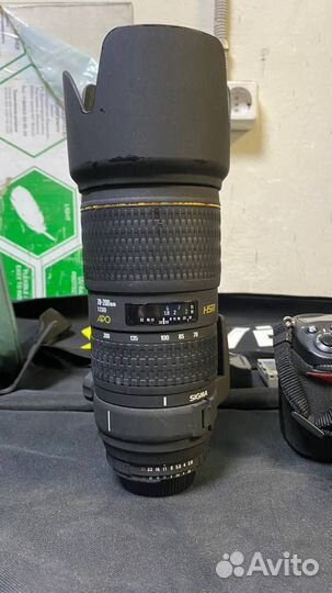 Телеобъектив Sigma 70-200mm f/2.8 APO EX HSM Nikon