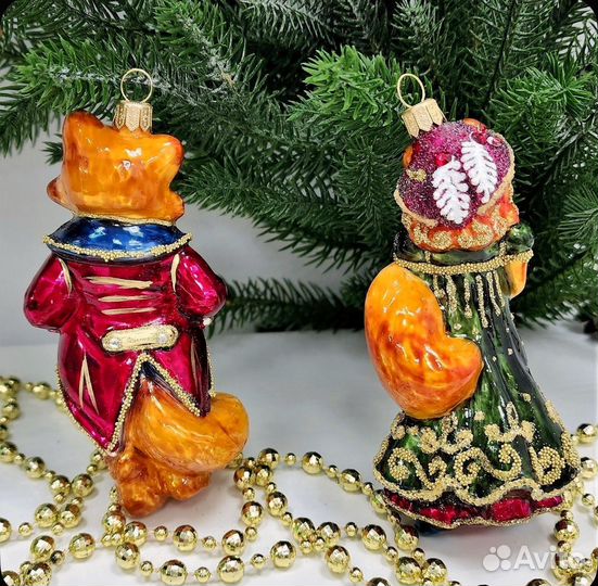 Набор елочных игрушек ирена irena