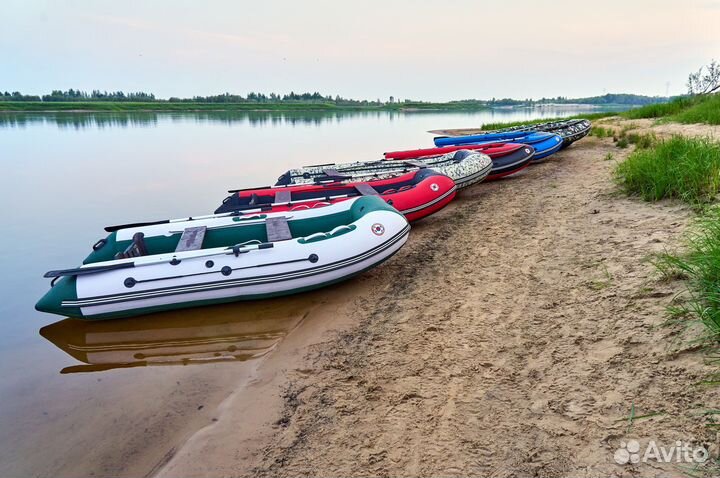 Лодка mishimo lite DF 430 красная