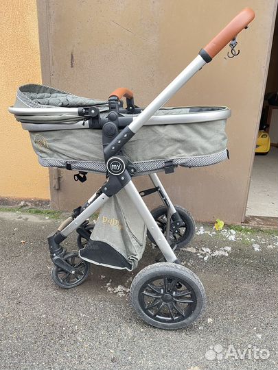 Коляска 3 в 1 бу