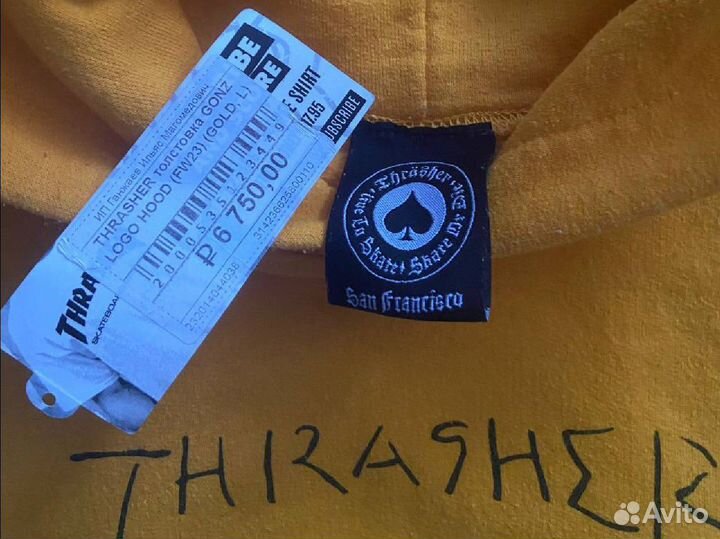 Худи Thrasher оригинал