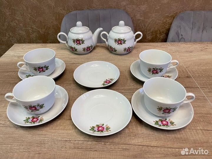 Чайный сервиз Владивосток СССР