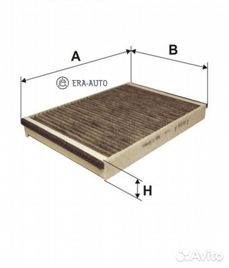 Filtron K1237A Фильтр салонный угольный