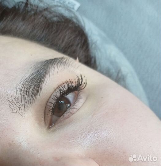 Наращивание ресниц модель