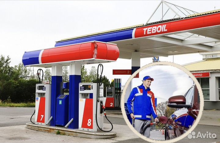 Заправщик на АЗС Краснодар (ул. Красных партизан)