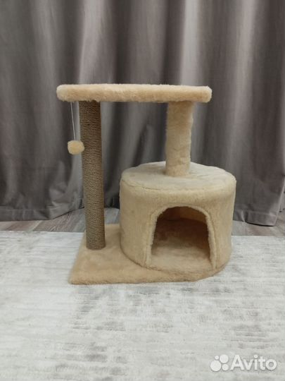 Домик для кошки с когтеточкой