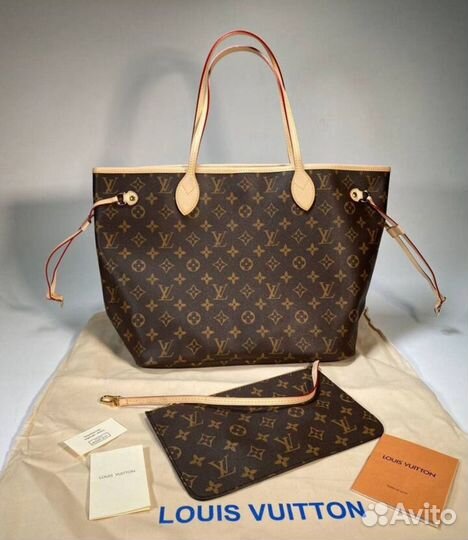 Сумка шопер Louis Vuitton Neverfull MM