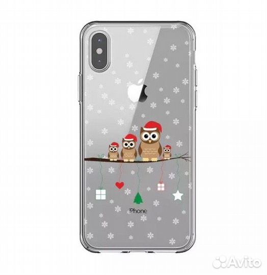 Прозрачный мягкий силиконовый чехол для iPhone